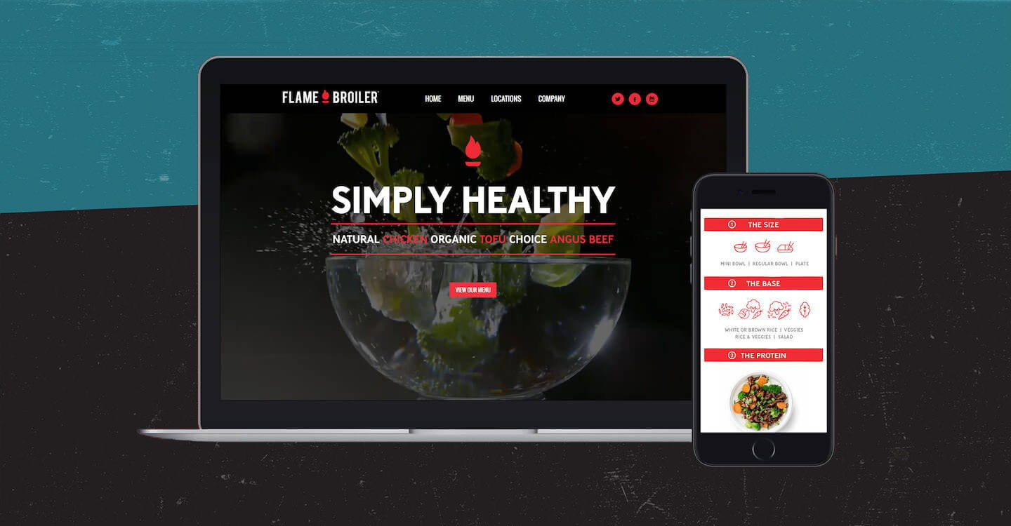 Flame Broiler - Simply Healthy Branding - Gigasavvy Blog